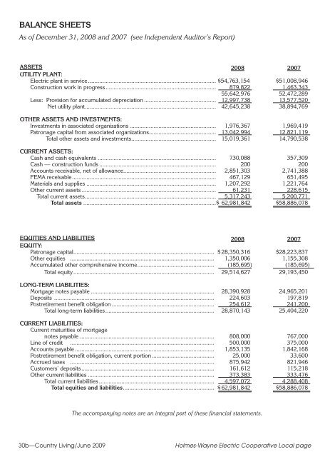 June - Holmes-Wayne Electric Cooperative, Inc.