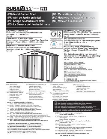 Aufbauanleitung - HWG-Tec