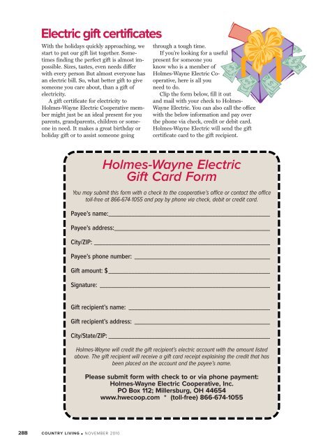 November 2010.pdf - Holmes-Wayne Electric Cooperative, Inc.