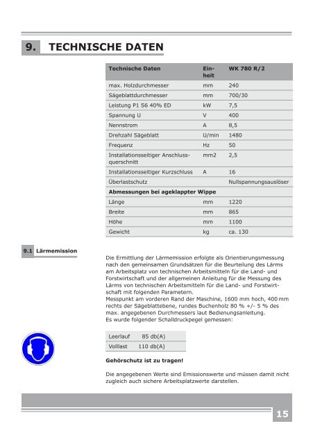 Bedienungsanleitung - HWG-Tec