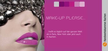 Weiterbildungsseminar "Make-Up-Artist" - Handwerkskammer Aachen