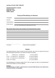 zurÃ¼ck an Fax-Nr. 0451 1506-272 Handwerkskammer LÃ¼beck ...