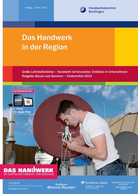 Das Handwerk in der Region - Handwerkskammer Reutlingen