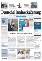 DHZ Ausgabe 19 vom 11.10.2013, S.9 - Handwerkskammer Halle