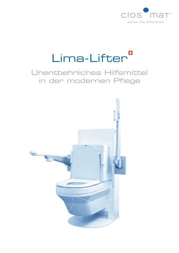 Closomat Salesfolder fÃ¼r Lima-Lifter