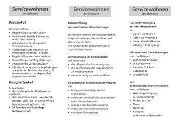 Flyer Service-Wohnen (PDF)