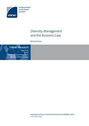 Diversity Management and the Business Case - HWWI