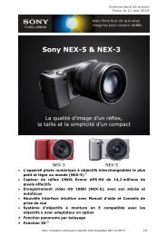 CP SONY NEX-3 NEX-5 mai 2010 - Hybridcam.fr