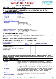 3506 HYTEC IgE Sample Diluent (English (GB ... - Hycor Biomedical