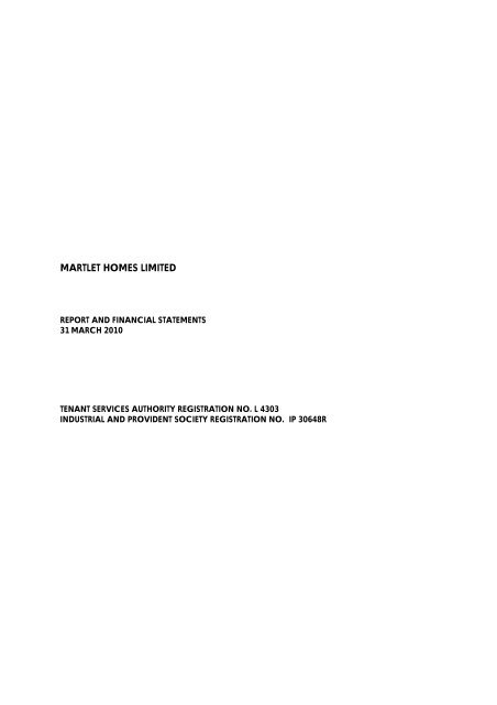Martlet Homes Limited - Hyde Housing Association