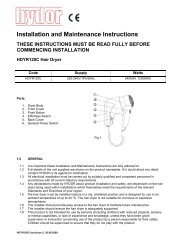 HDYR120C Installation - Hydor