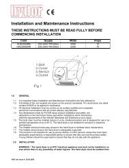 Hand Dryer Remote Installation - Hydor