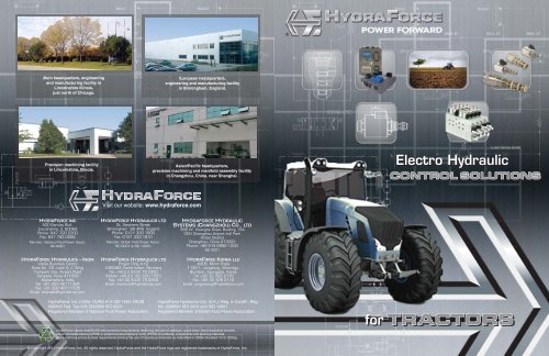 for TRACTORS - HydraForce