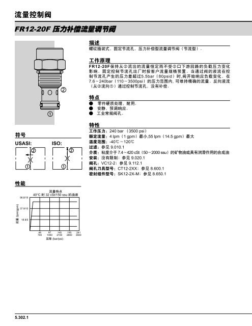 æµéæ§å¶éï¼éåæå¯¼ - HydraForce