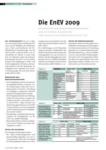 Die EnEV 2009 - Hydraulischer Abgleich