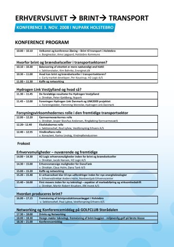 download konference program - HYDROGEN LINK