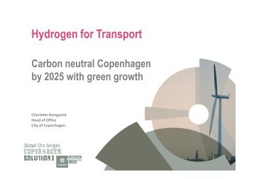 Hydrogen for Transport - HYDROGEN LINK