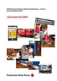 Bericht der Geschäftsführung für das Jahr 2009 - DRK ...