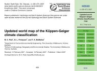 Updated world KÃ¶ppen-Geiger climate classification map - hessd