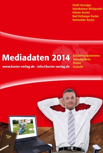 Mediadaten 2014 Kurier-Verlag