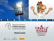 Media Guide CHIO Aachen 2013