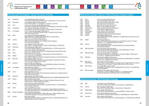 Media Guide CHIO Aachen 2013