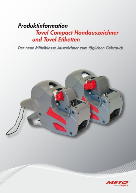 Produktinformation Tovel Compact Handauszeichner ... - Meto-, Aus