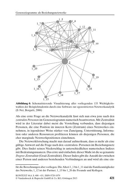 Genosoziogramme als Beziehungsnetzwerke ... - DGSF