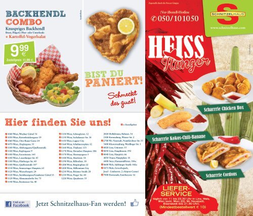 Speisekarte zum Download - bei Schnitzelhaus.com