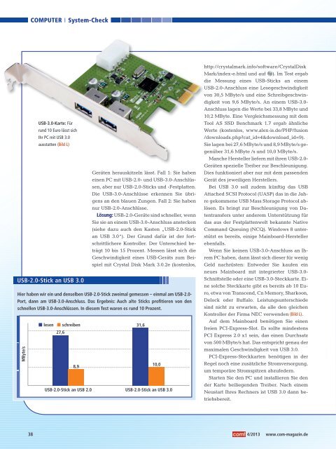 System-Check - Das Computer Magazin