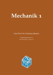 Mechanik 1 - TU Wien