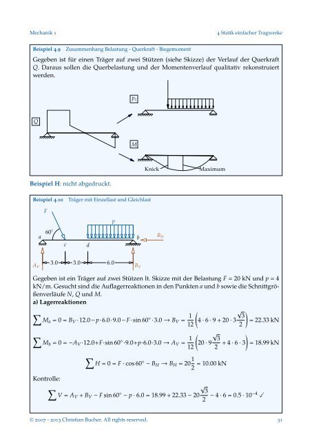 Mechanik 1 - TU Wien