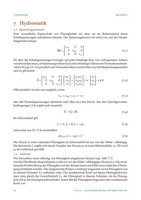 Mechanik 1 - TU Wien