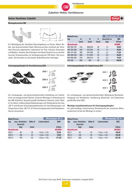 Verzeichnis: Ventilatoren