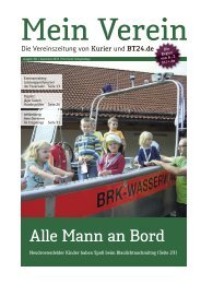 Alle Mann an Bord - Mein Verein - Nordbayerischer Kurier