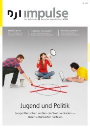 Ausgabe der Â»DJI Impulse - Deutsches Jugendinstitut e.V.