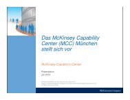 MCC MÃ¼nchen BroschÃ¼re - McKinsey Capability Center Network