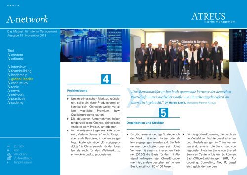 Â·network Â·network - Atreus Interim Management