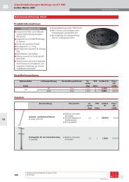 Schachtabdeckungen Multitop rund F 900 Lichte ... - ACO Tiefbau