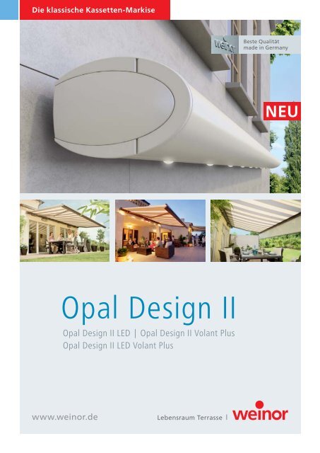 weinor Opal Design II - Bodeto