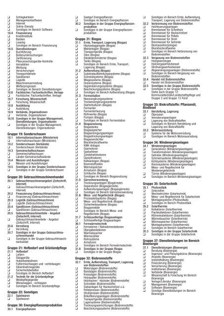 1 Produktverzeichnis fÃ¼r Medieneintrag - Agritechnica