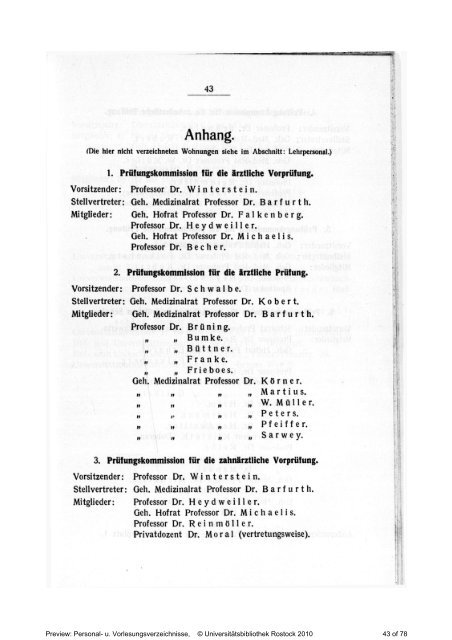 BehÃ¶rden, Lehrer, Beamten, Institute und Studierenden - RosDok