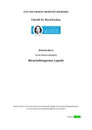 Modulhandbuch - HochschulÃ¶ffentliche Bekanntmachungen der ...