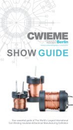 Download the Show Guide - CWIEME