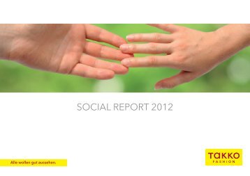 Social RepoRt 2012 - Takko Fashion