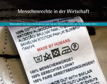 EKD: Menschenrechte in der Wirtschaft - Evangelische Kirche in ...