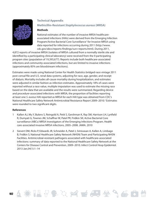 Antibiotic Resistance Threats in the United States, 2013 report