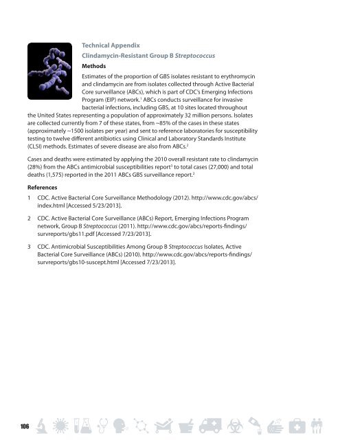 Antibiotic Resistance Threats in the United States, 2013 report