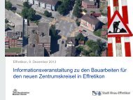 PrÃ¤sentation Kreisel Effretikon.pdf - Stadt Illnau-Effretikon
