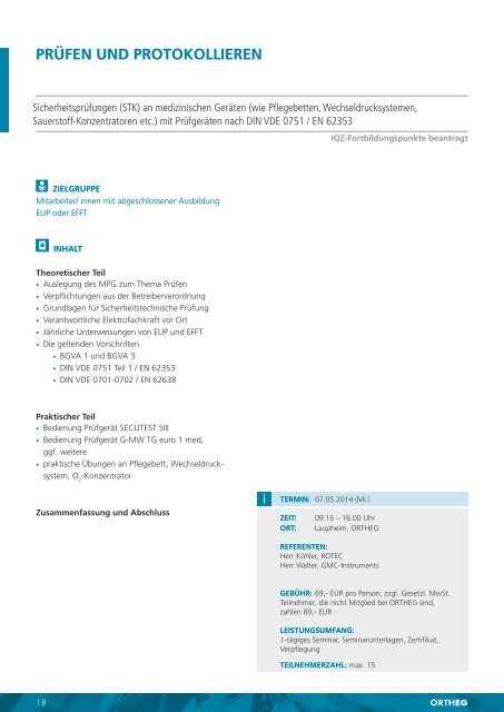 Seminarprogramm 2014 (pdf-Datei) - ORTHEG ...